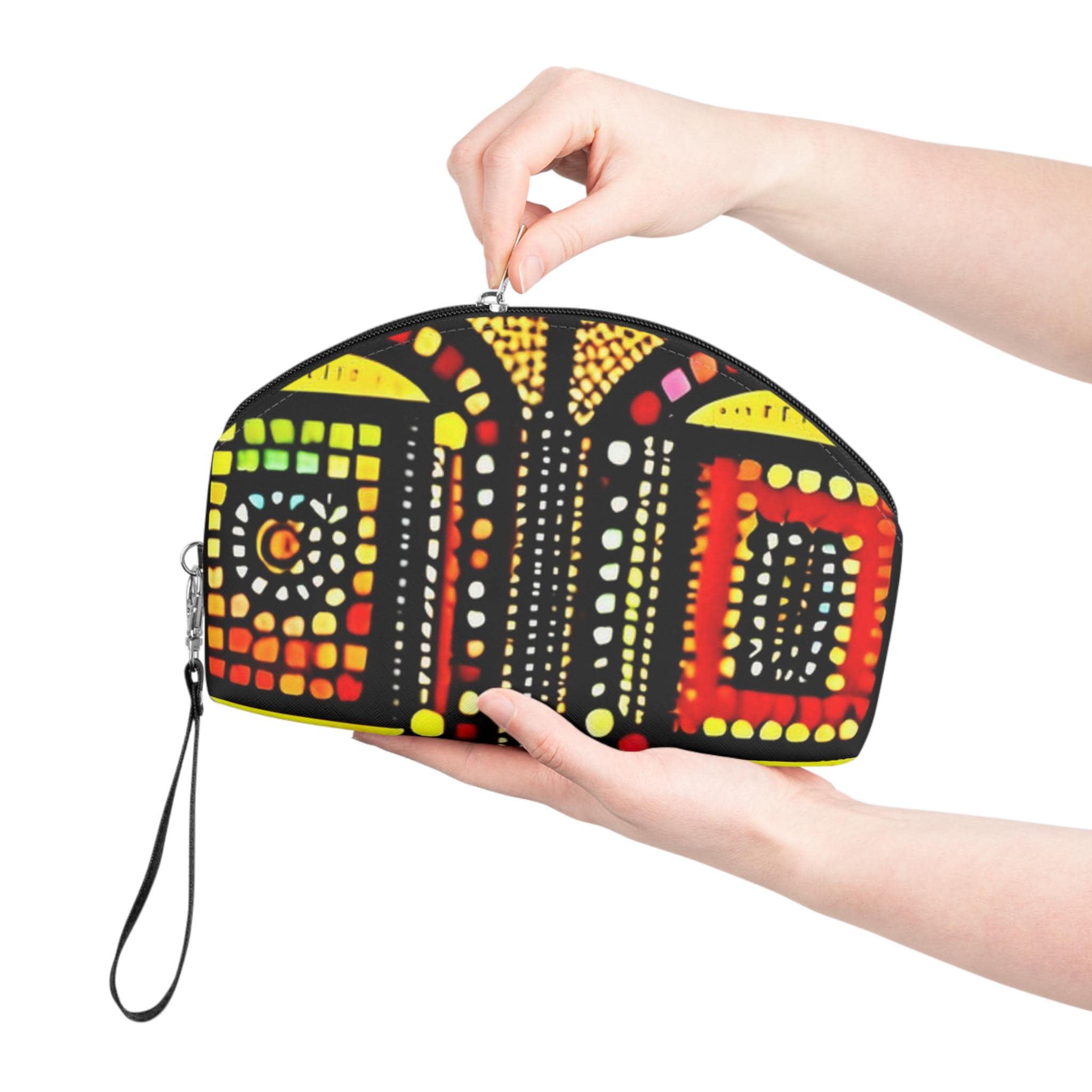 Square Dots - Makeup Bag