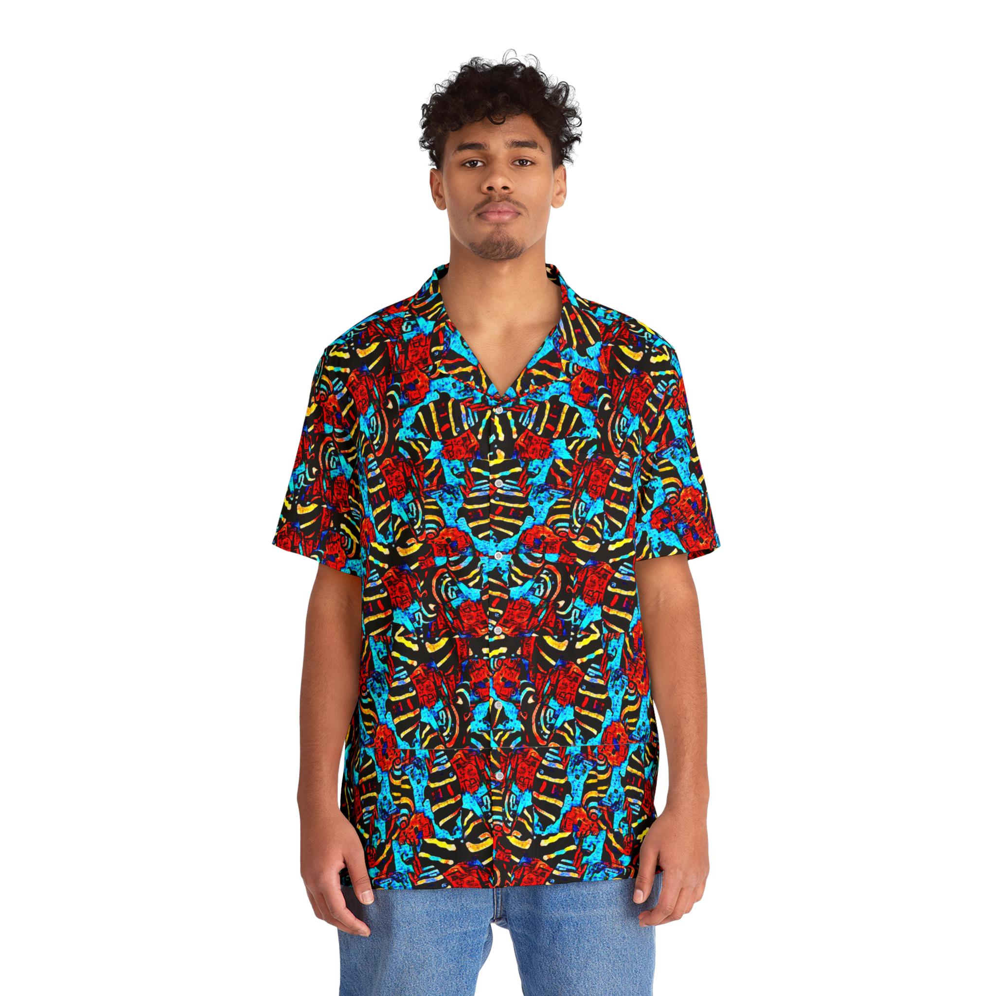 Colorful Snails on the Move - Hawaiian Shirt