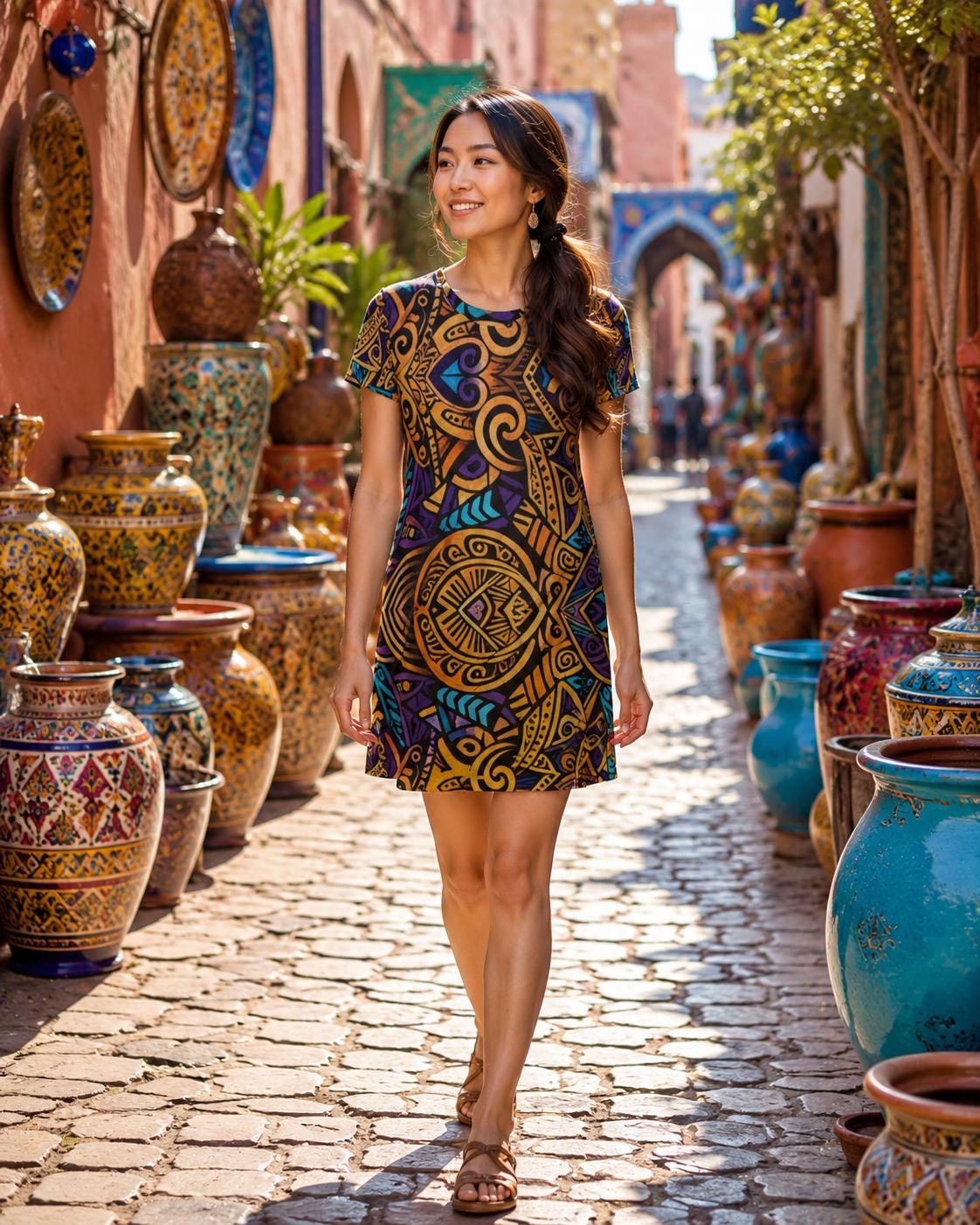 Gold Indo - Dress