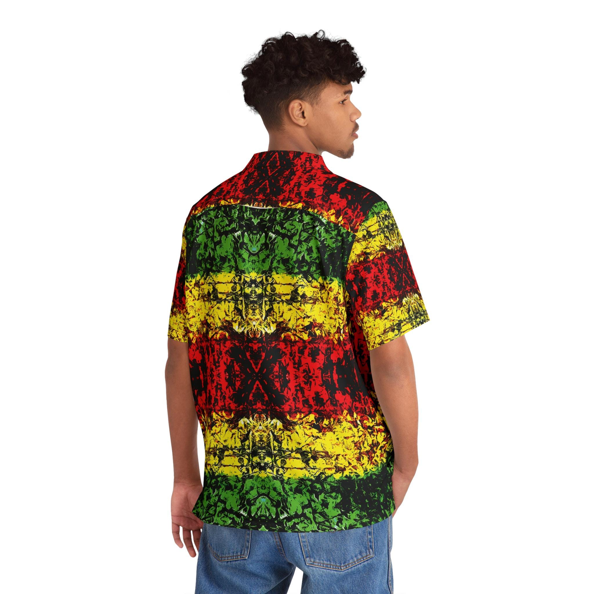 Reggae Stripe - Hawaiian Shirt