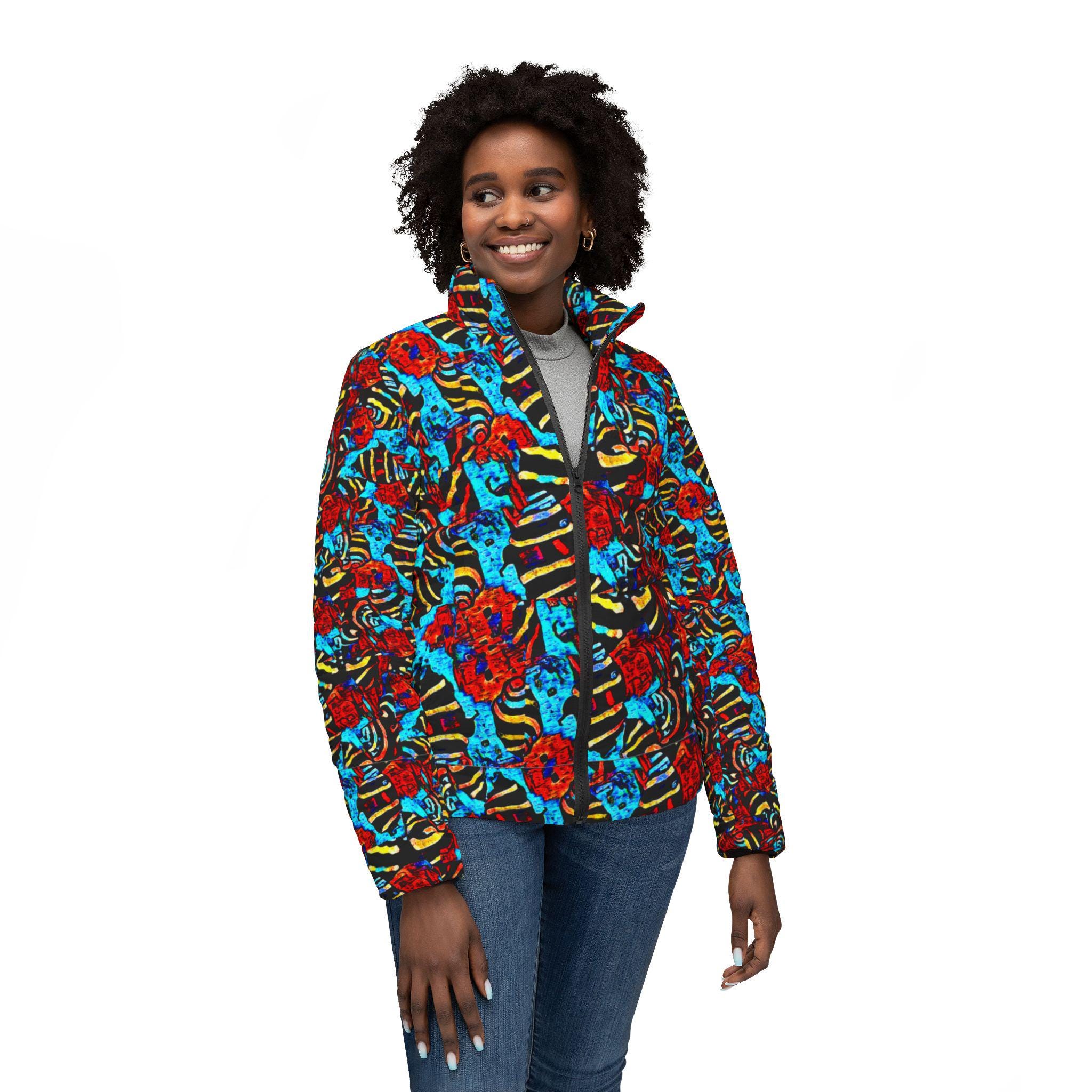 Small Snails - Womens Puffer Jacket