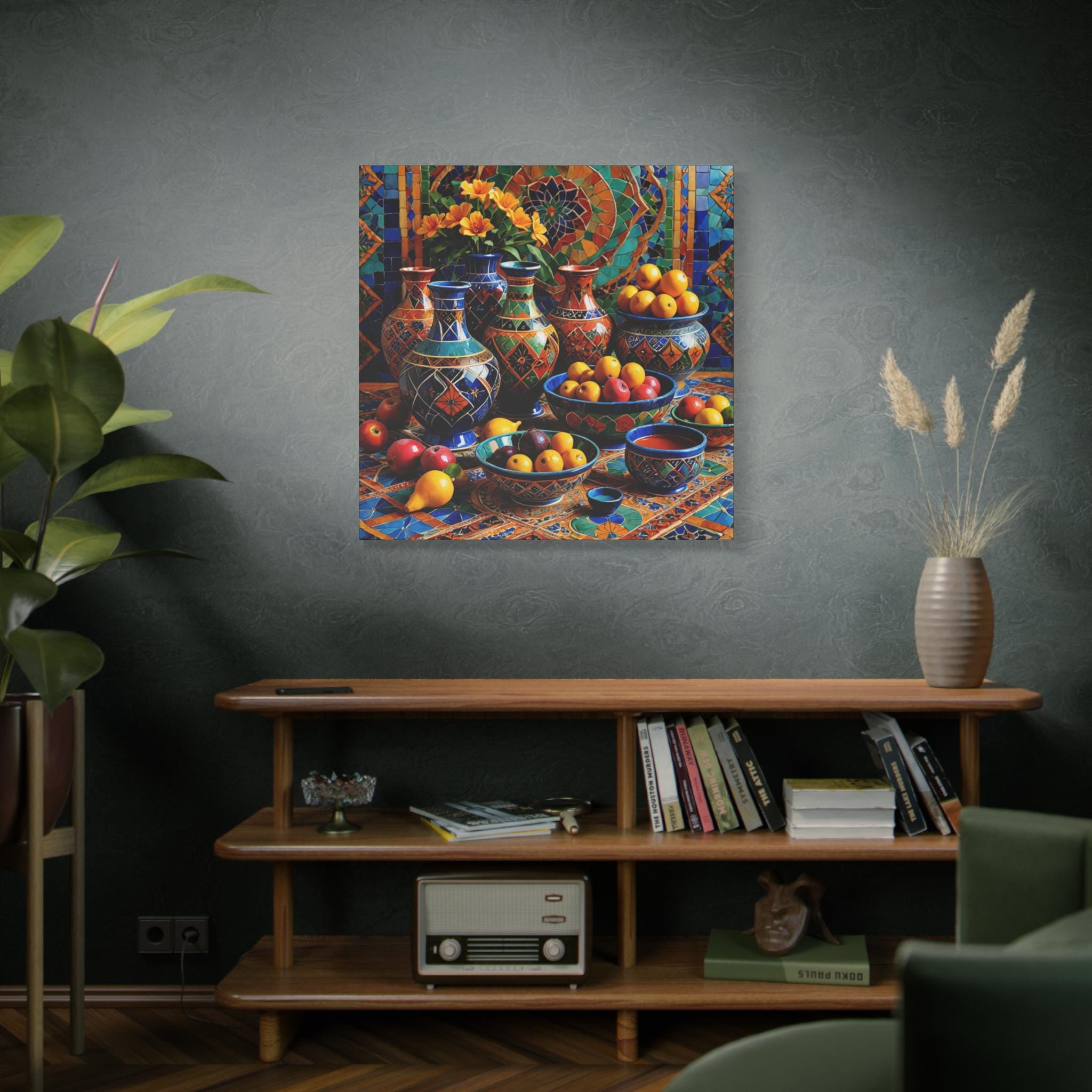 Table with Fruit - Canvas Wall Art