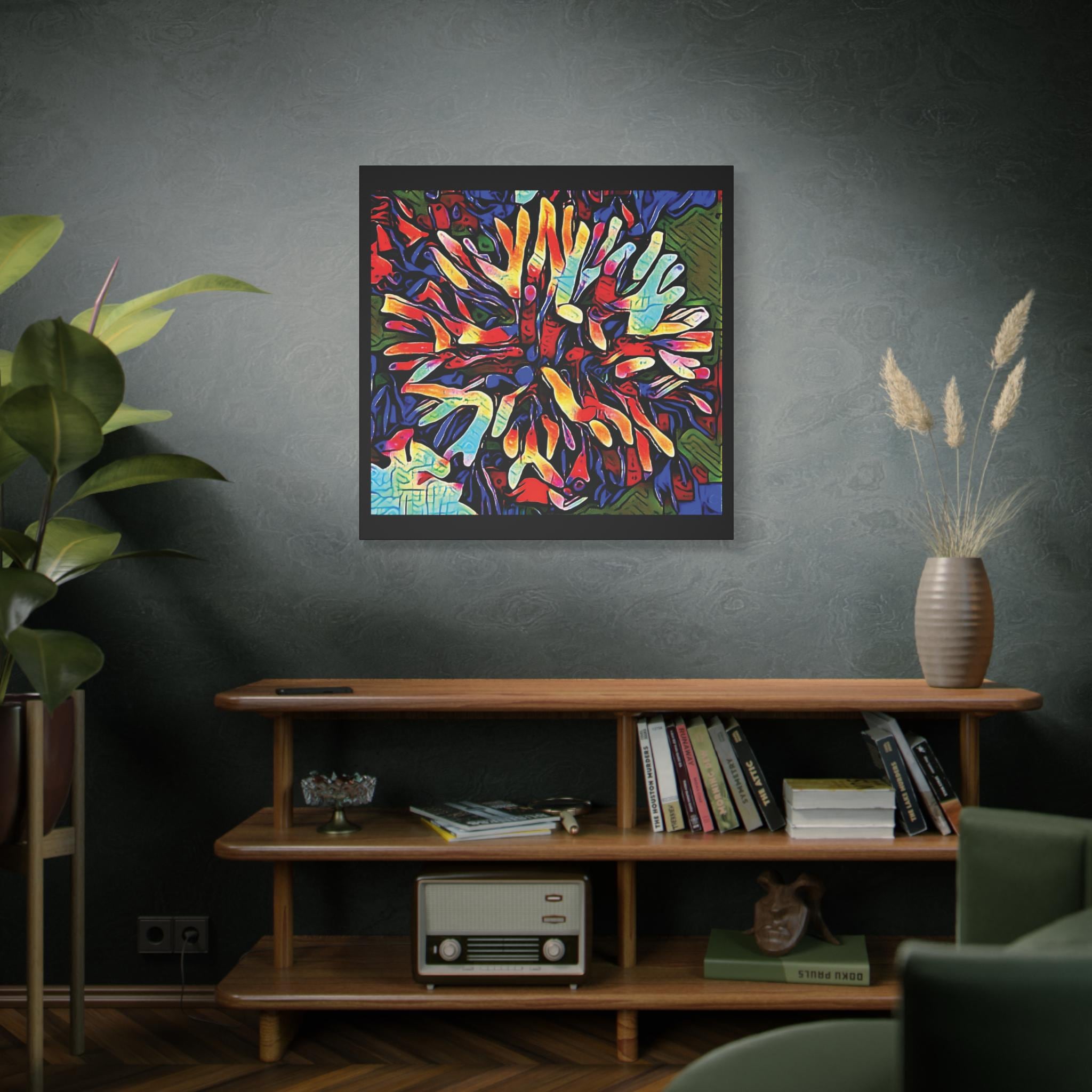 Coral Circus - Canvas Wall Art
