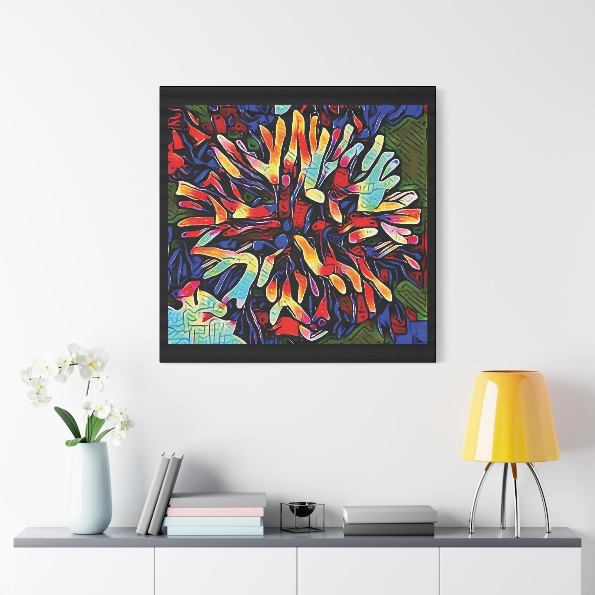 Coral Circus - Canvas Wall Art