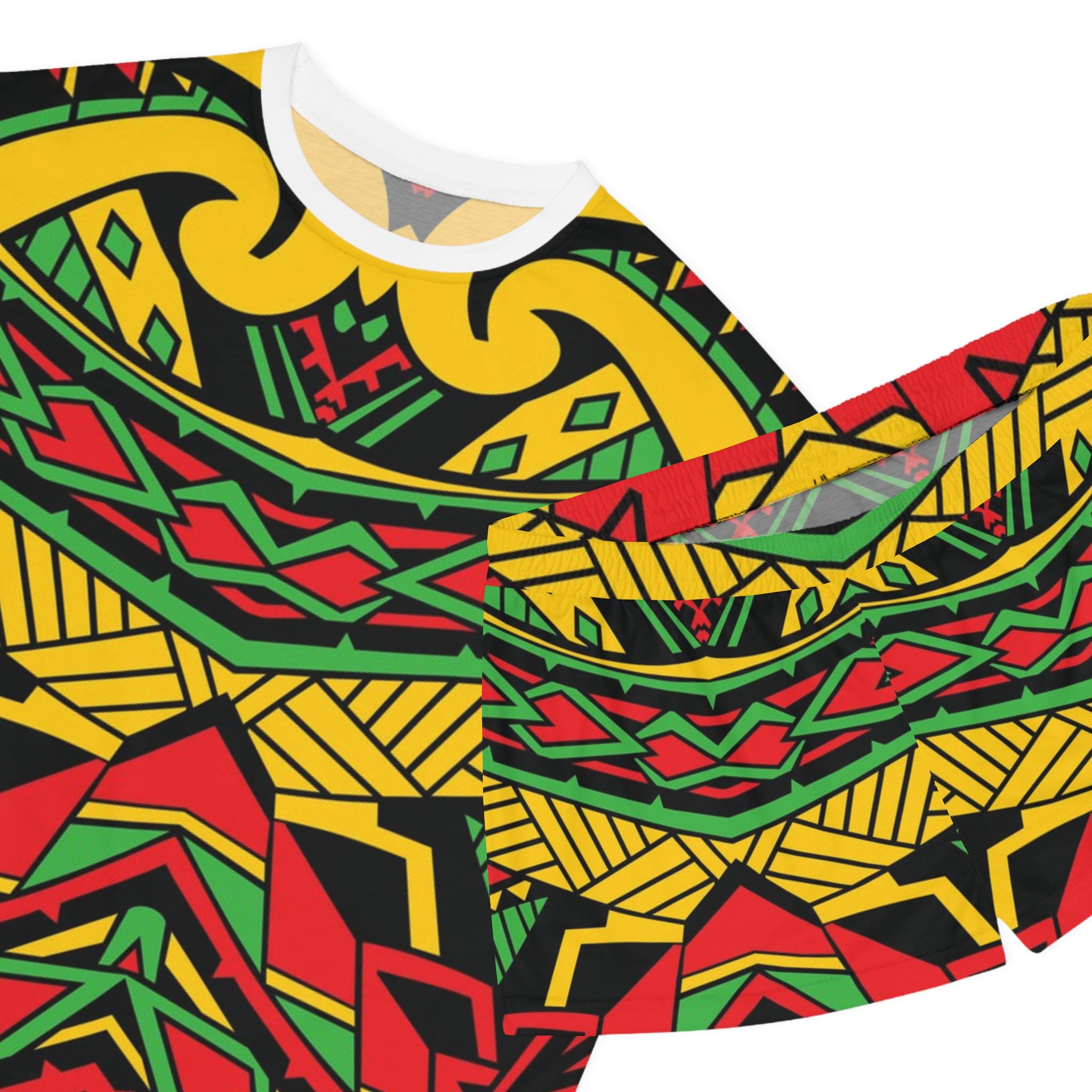 Reggae Lion Front - Womens Pajamas
