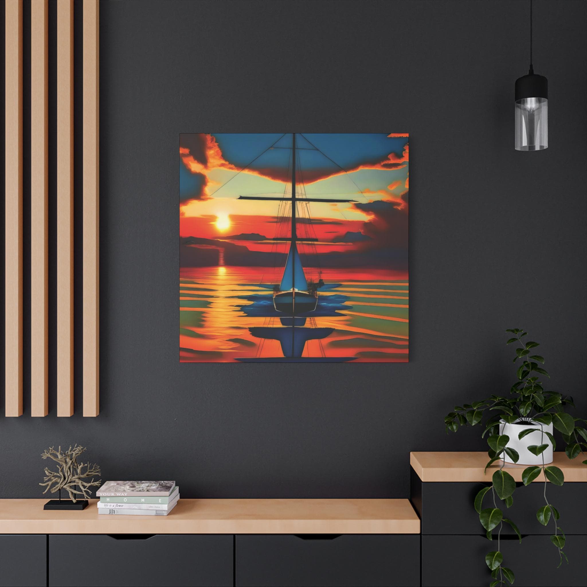 Night on the Water - Canvas Wall Art