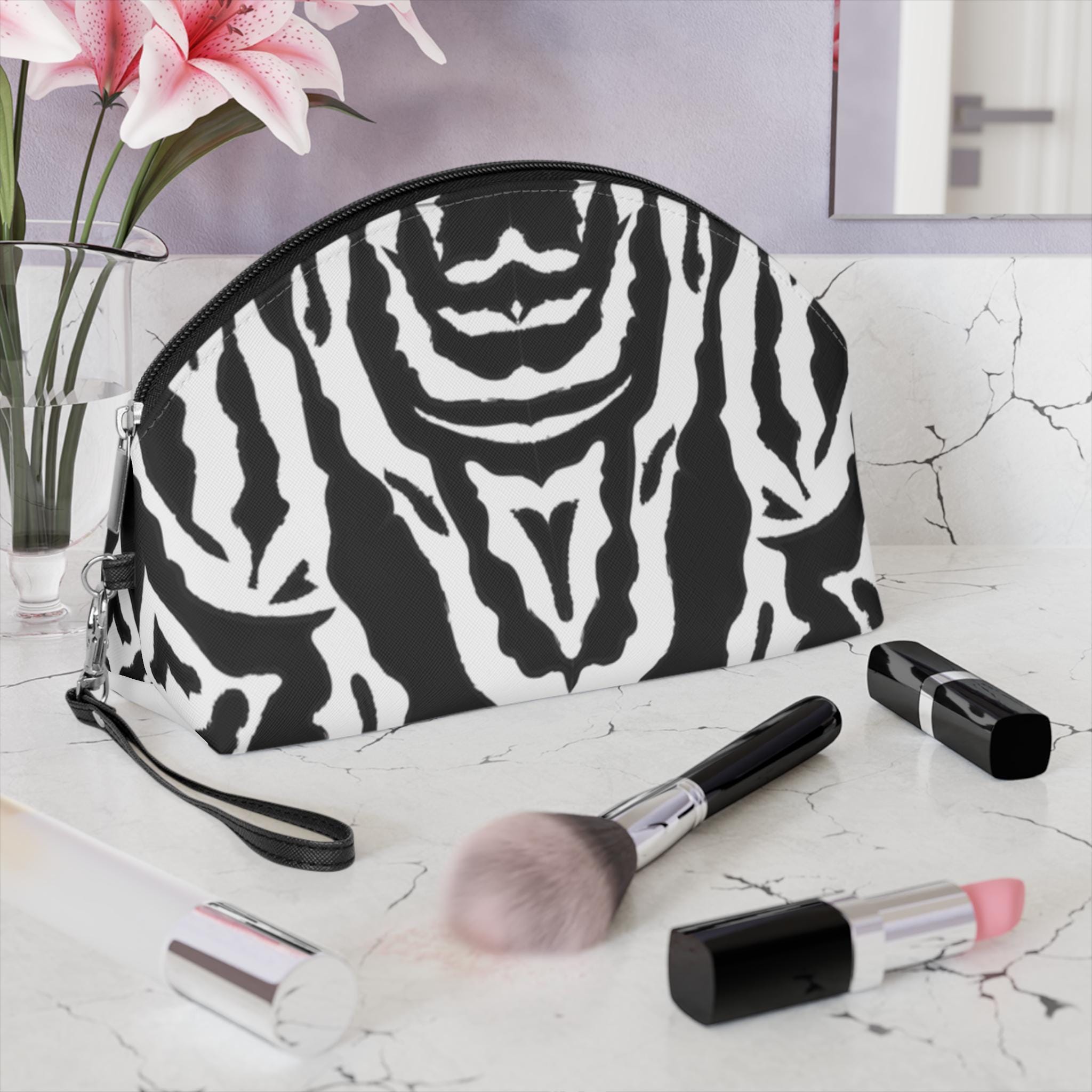 Zebra Confusion - Makeup Bag