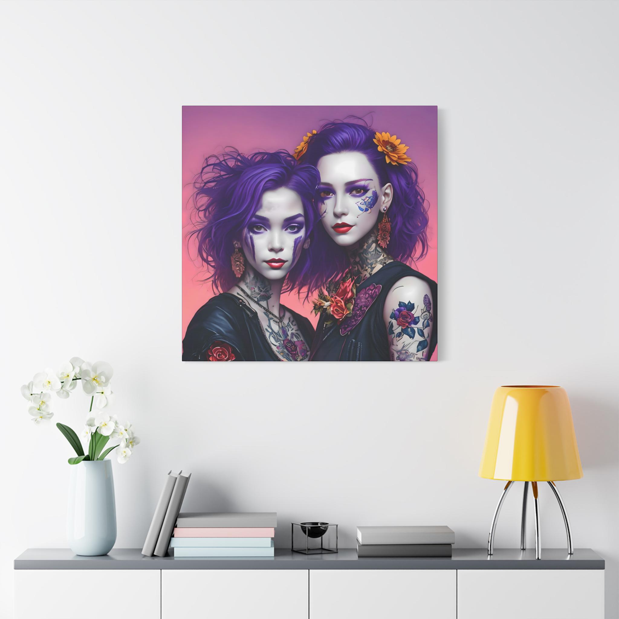 Purple - Canvas Wall Art