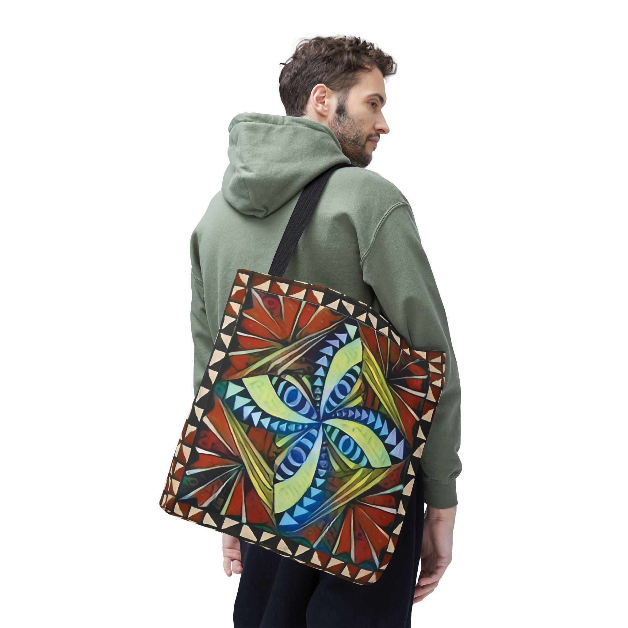 Tapa with Border - Tote Bag