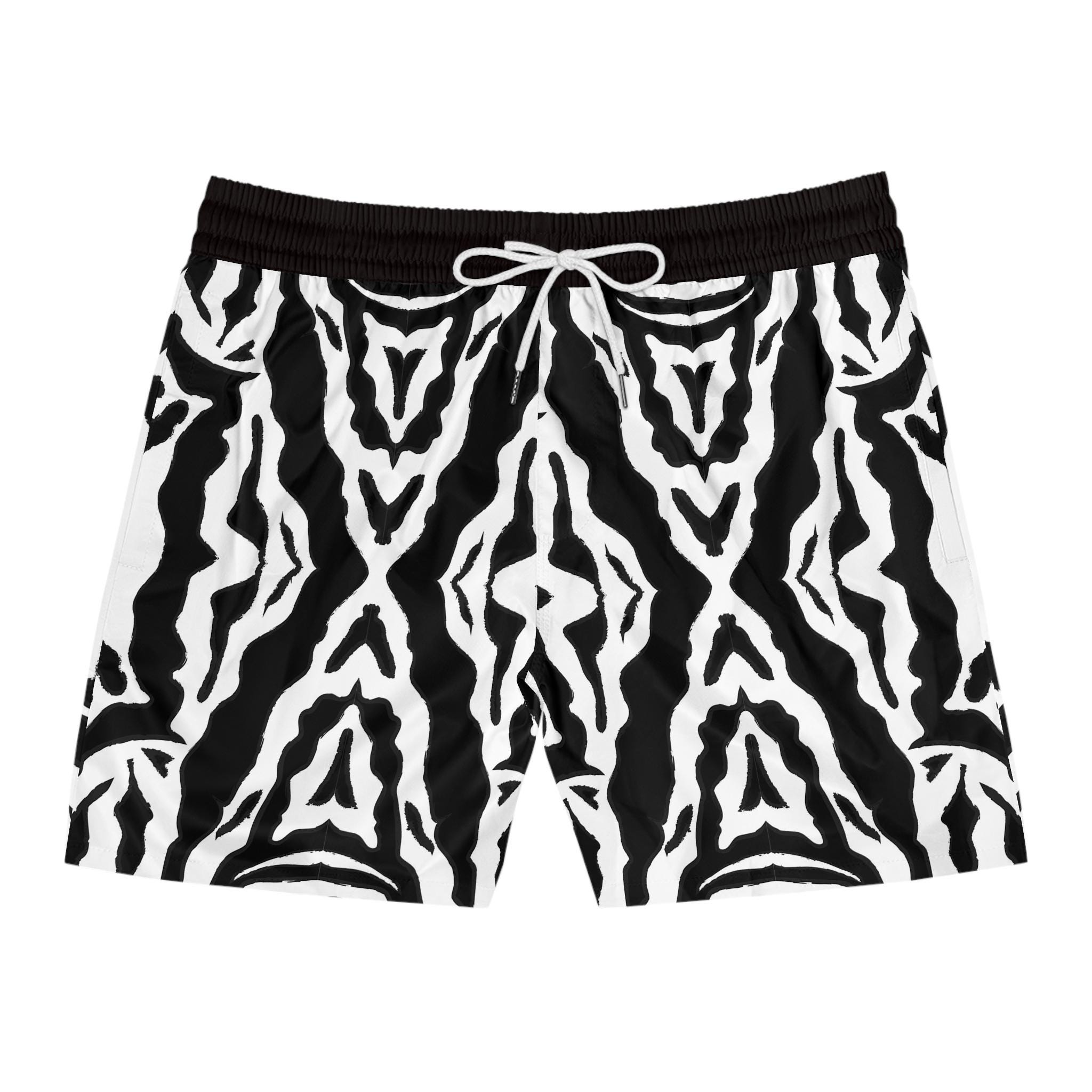 Zebra Confusion - Mens Swimwear