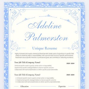 Administrative Assistant Resume Template: Modern, ATS Friendly, Editable Word Format (Instant Download)