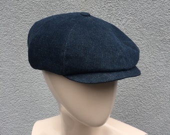 Denim Peaky Blinders Bakerboy Paperboy 