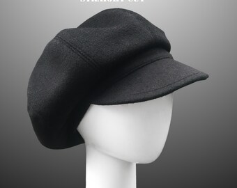 Katiа Oversized Romantic Newsboy Slouchy Unisex Paperboy Flat Cap