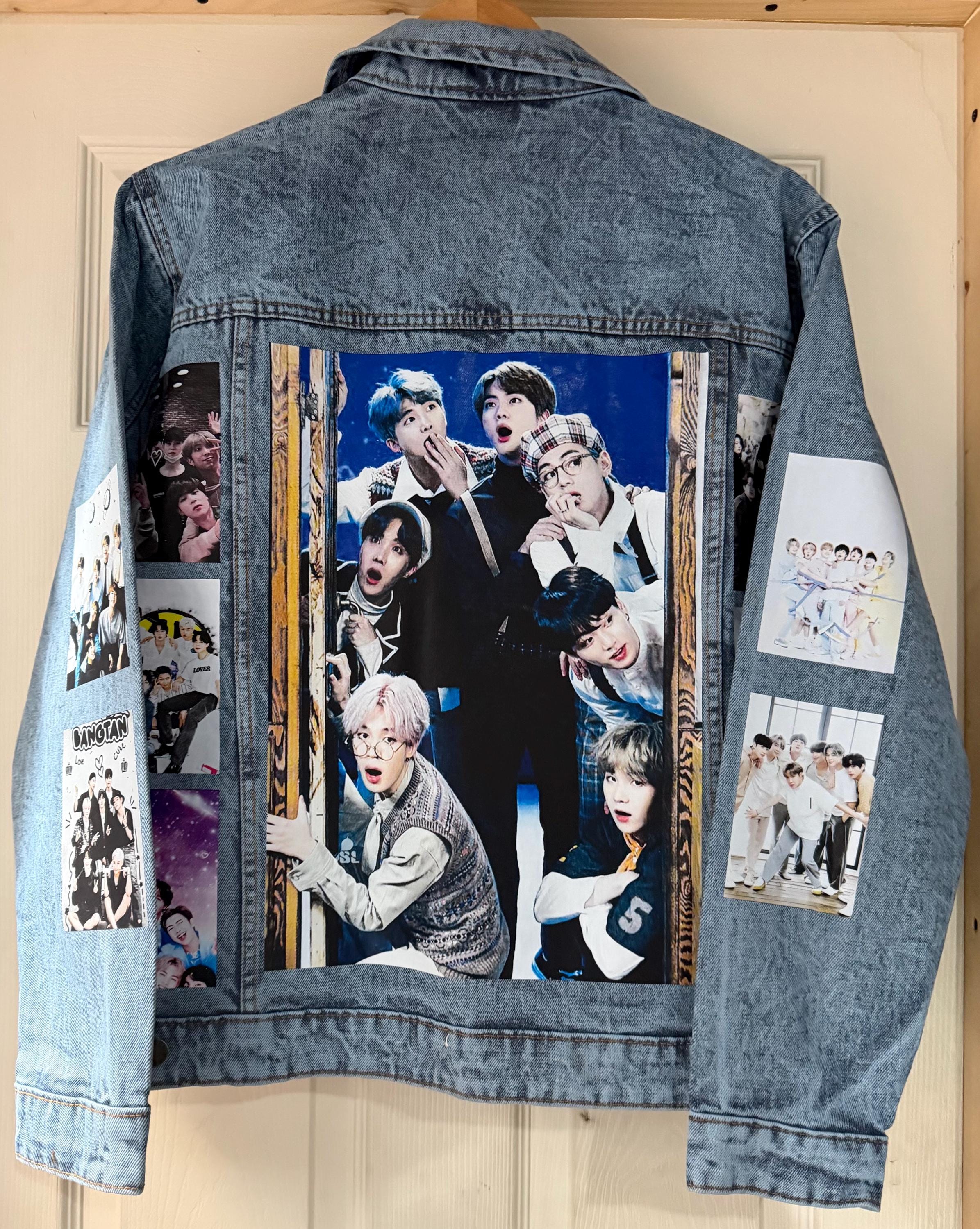 Bts Denim Jacket - Etsy Canada