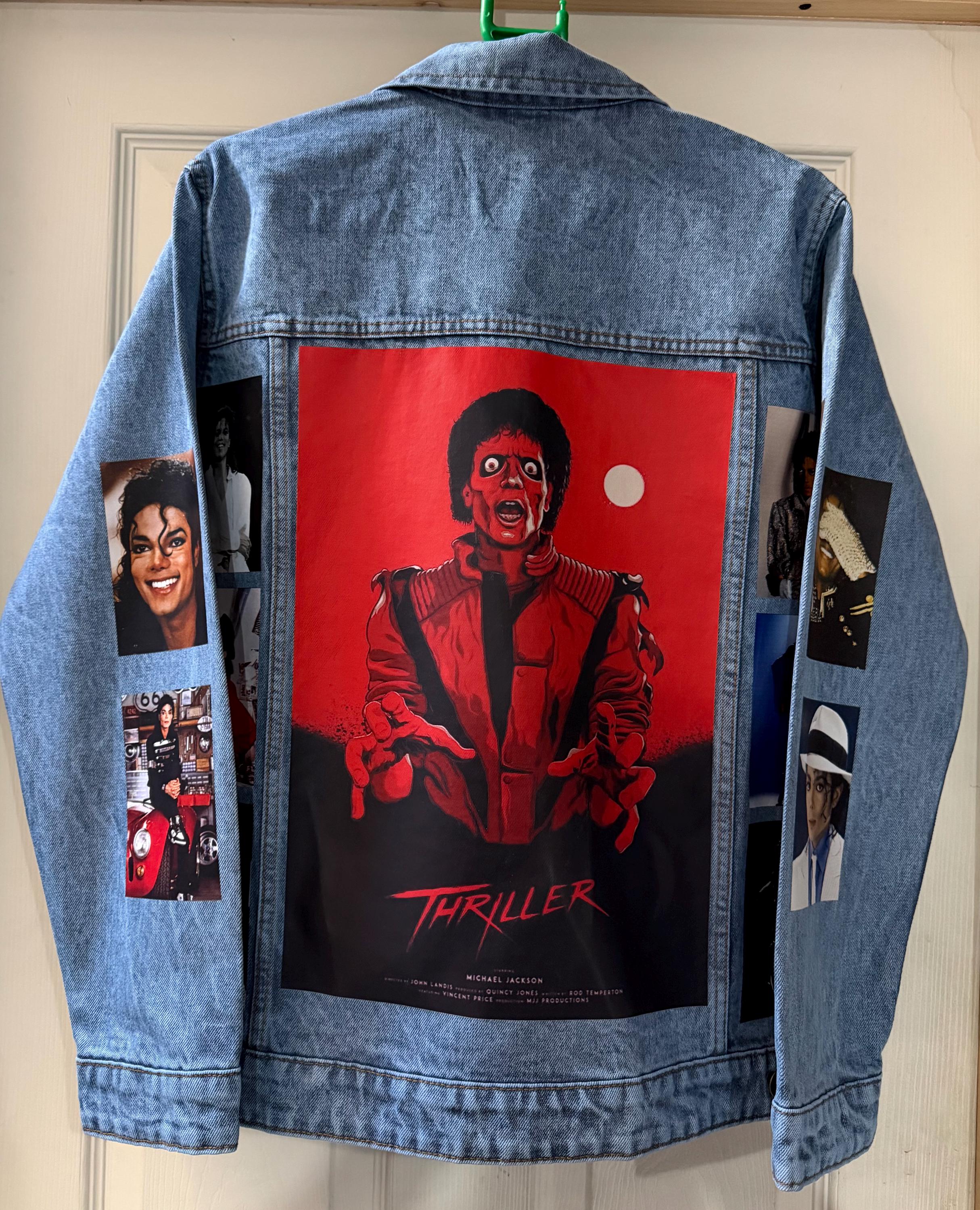 Michael Jackson Denim Jacket - Etsy