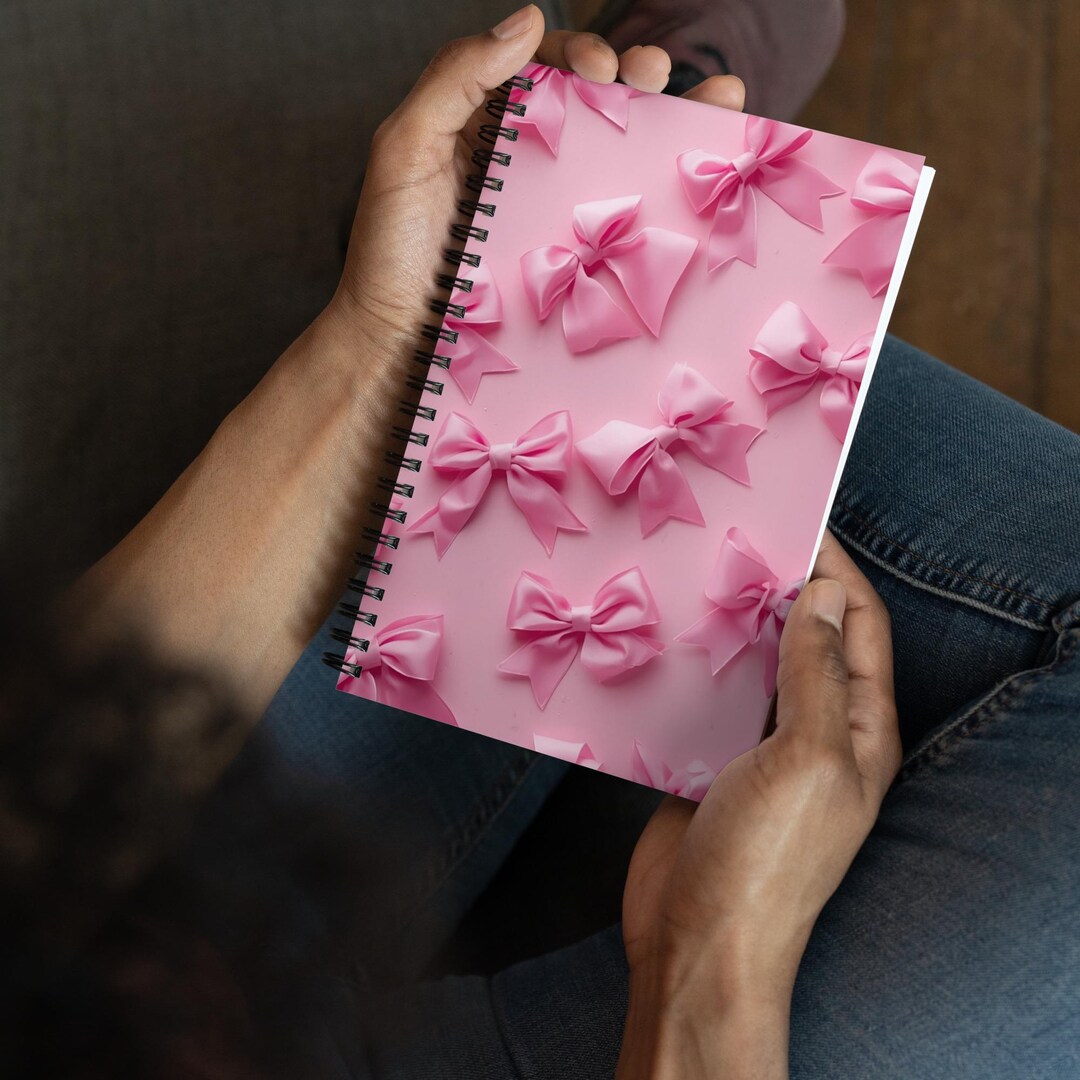 Pink Ribbon Notepad - Etsy
