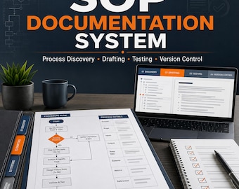 SOP Documentation System | Process Discovery, Procedure Writing, Testing & Version Control