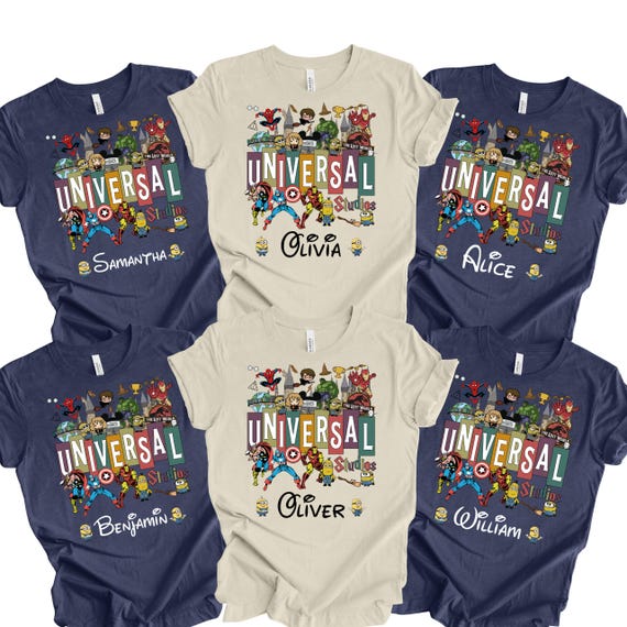 Orlando Universal Studios Shirt, Universal Studios Family Tee, Custom Disney Trip 2026 Shirt, Family Vacation Shirt, Family trip Shirt