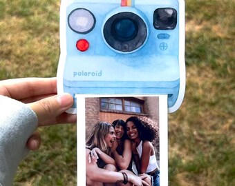 Polaroid Camera Card Template: DIY Printable Greeting (Digital Download)