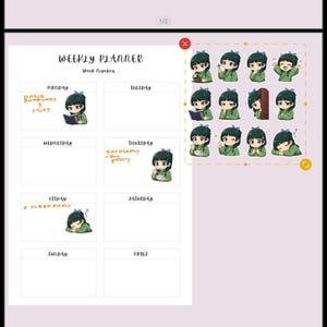 Kolorowanki anime "Pamiętniki aptekarza" | 20 arkuszy do druku dla dorosłych | Grafika liniowa (pobierz plik PDF) zdjęcie 10