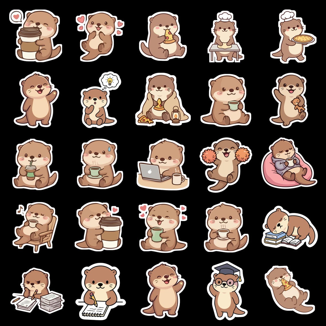 Digital Stickers Pack | Everyday Life Daily Icon | Goodnotes | Planner ...