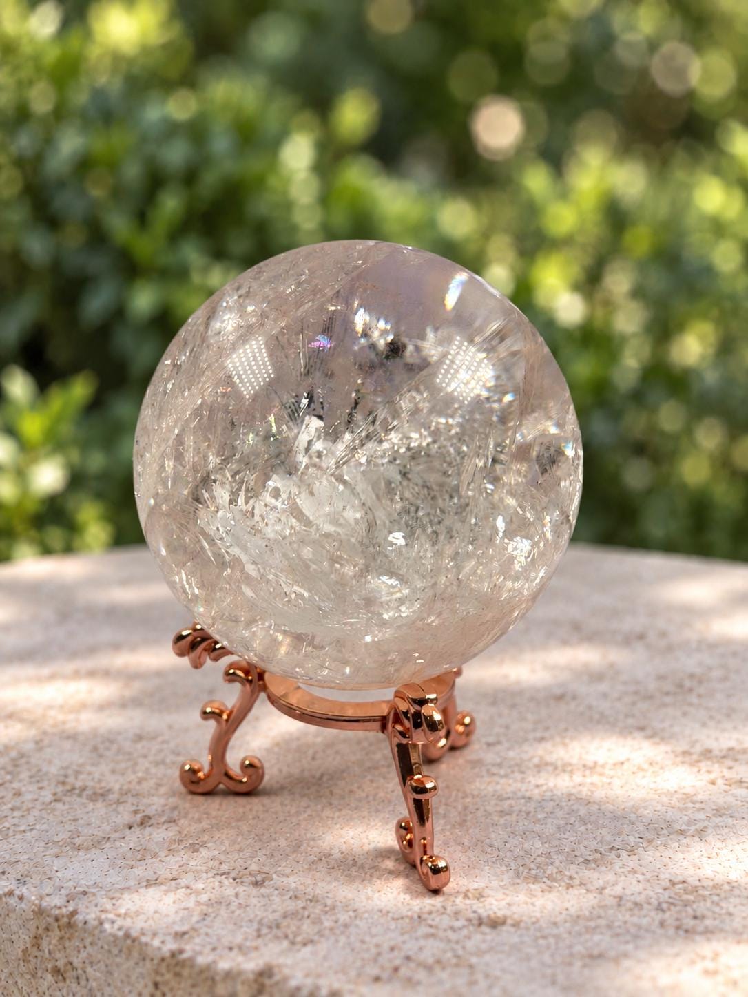 Pink Azeztulite Sphere - Etsy