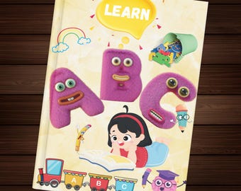 ABC Affirmation Flashcards: Positive Alphabet Learning Cards (Printable PDF & PNG Files)