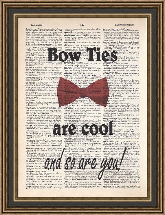 dr who bow ties are cool
