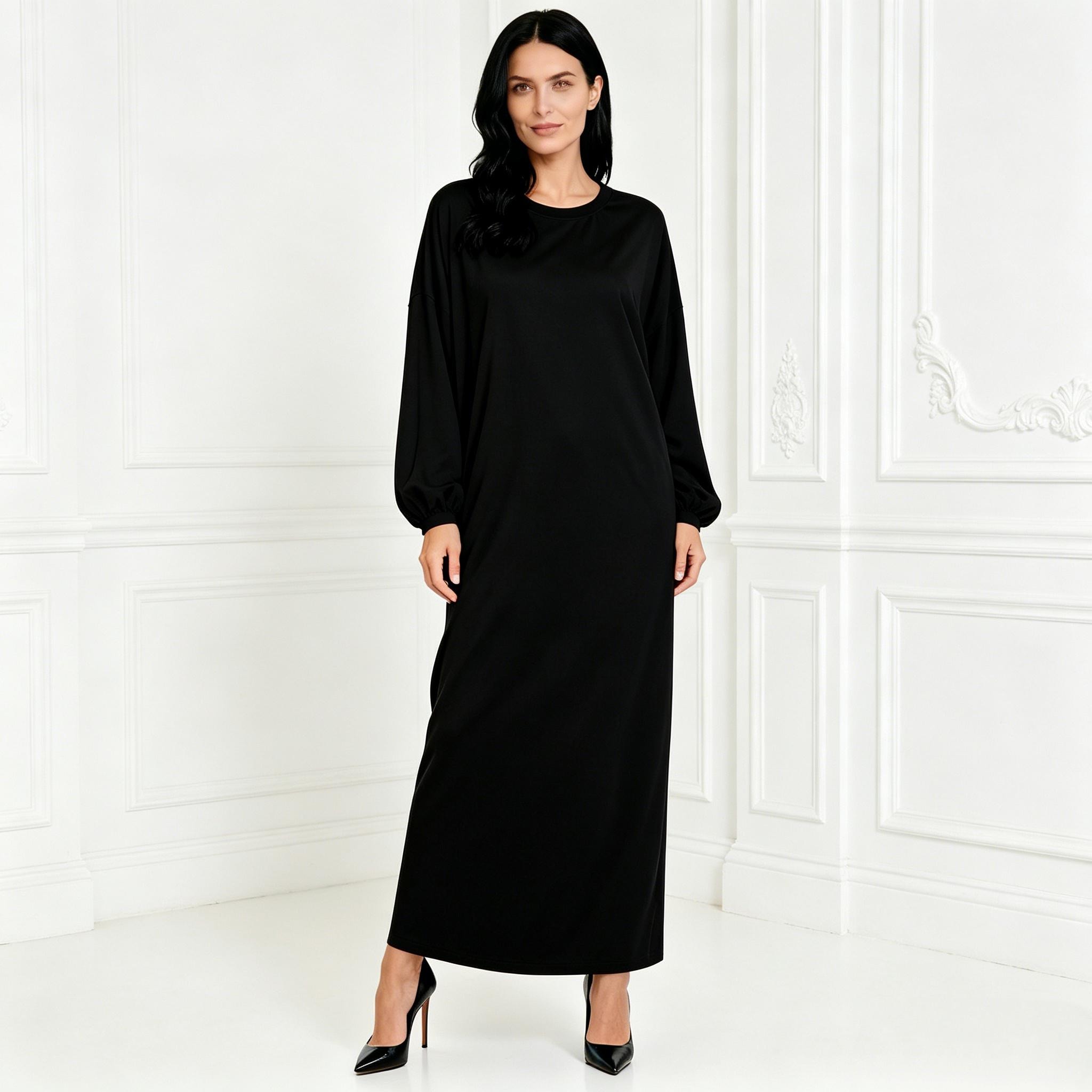 long sleeve drop waist dresses Adult Kaia Drop Waist Dress & Bodysuit – Petite Stitchery