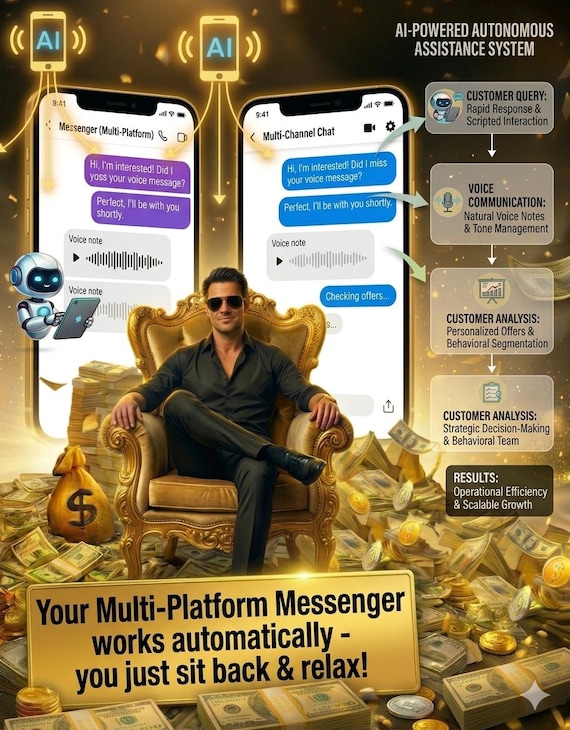 N8N Automation Bundle, Instagram & Facebook AI Chat Assistant, Auto Reply Bot, n8n Workflow, JSON File, Messenger Automation