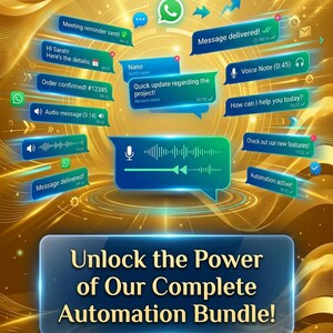 Professional digital illustration showing social media posting automation and AI video generation, smartphone and computer screens with posts and videos being generated automatically, semi-transparent text overlay reading ‘Your social media posts, auto-scheduled with ease’, vibrant cinematic lighting, 3D effects, eye-catching e-commerce thumbnail design.