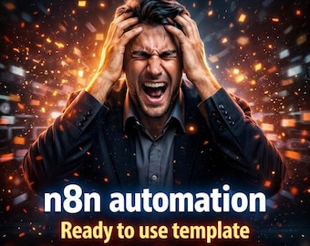n8n Social Media Auto Posting Workflow JSON | YouTube, Instagram, Facebook, TikTok (Digital Download)