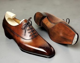 Men’s Handmade Real Leather Oxford Shoes – Business, Formal & Wedding Wear