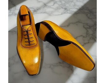 Men's Handmade Leather Shoes – Wedding & Event Wear