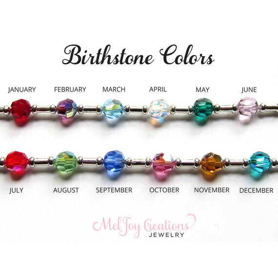 Grandmother bracelet hotsell with birthstones