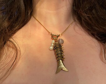 Lavender Catch Necklace