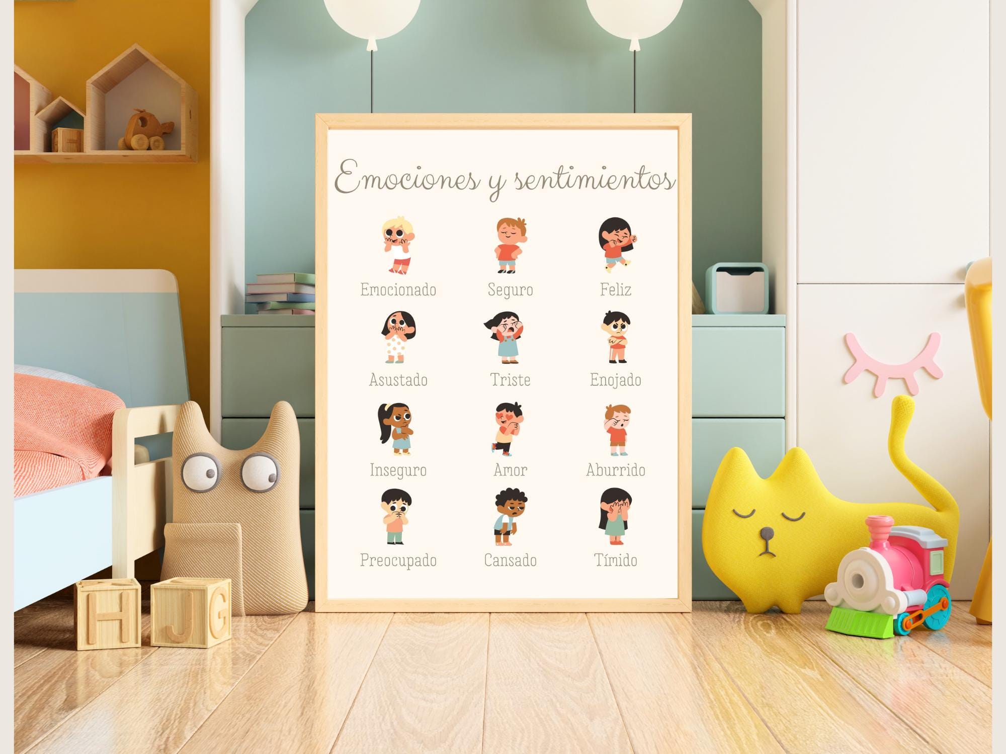 Spanish Educational Posters Set | 21 Printable Montessori Wall Art for ...