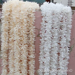 Jasmine Garland: Indian Wedding Decor, Nikha Stage Backdrop