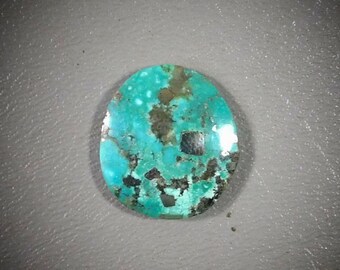 Mexican Turquoise with Pyrite Cabochon 40-6947