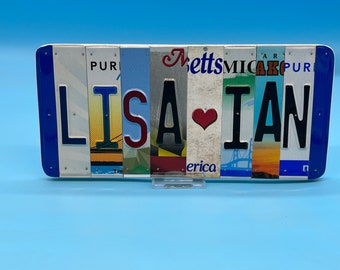 Personalized gift, Custom made license plate sign