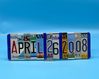 10 Year Anniversary Personalized Wall Art, Customizable Gift for Husband, Unique Couple Plaque