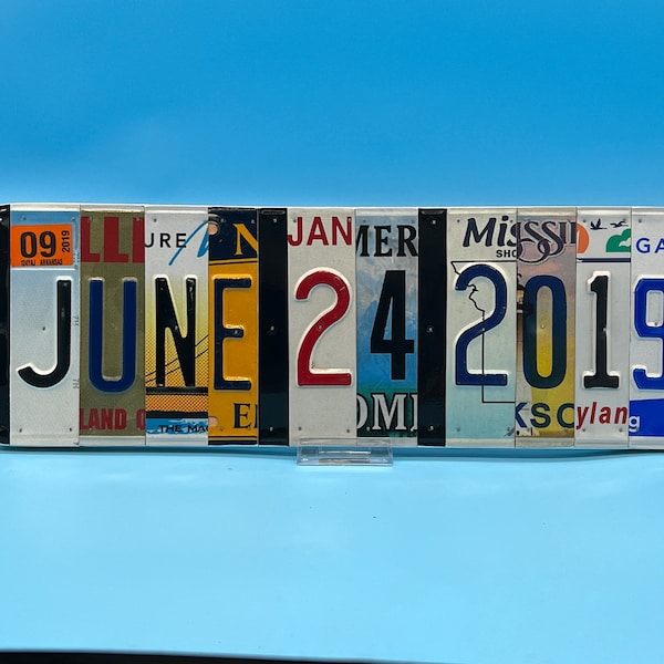 Custom Anniversary Date, Gift for Men, Gift for Husband, Custom made Anniversary Gift, Gift for Him, Quick Shipping!!!
