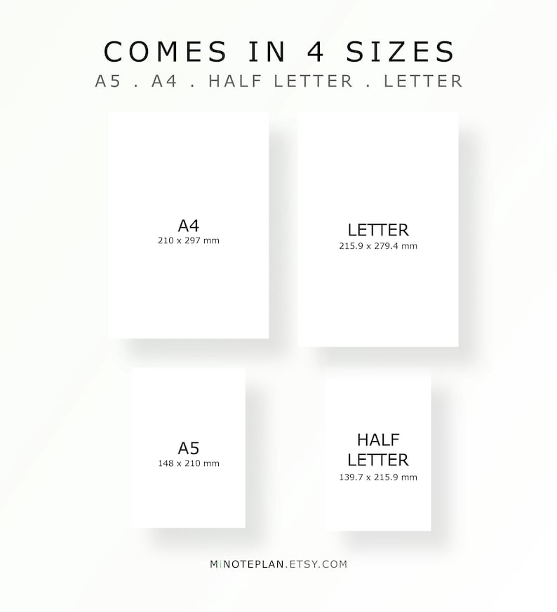 Yearly Tracker Printable | Annual Habit + Goal Tracker | Year at a ...