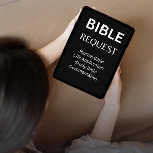 Biblia de estudio digital PDF EPUB Diario de aplicación para la vida Notas con hipervínculos Goodnotes Kindle ReMarkable Notability