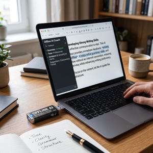 Offline AI USB Setup Guide |  Local Writer for Email Blog Resume Story seo SOPs | Self-Hosted Text Generate Image Speech | Windows Mac Linux