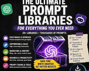 1000+ AI Prompts Library Resource Guide | Boost Productivity SEO Creative Art | Best Free Tool Libraries PDF | Claude ChatGPT Gemini
