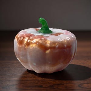 Handmade Resin Pumpkin Jar