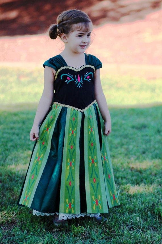 princess anna coronation dress