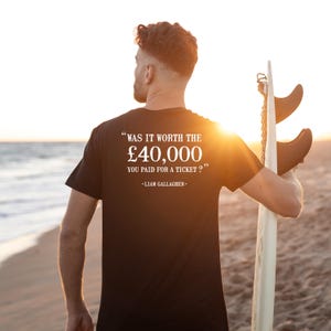 Vintage Oasis Band T-Shirt: 90s Britpop Music Tee