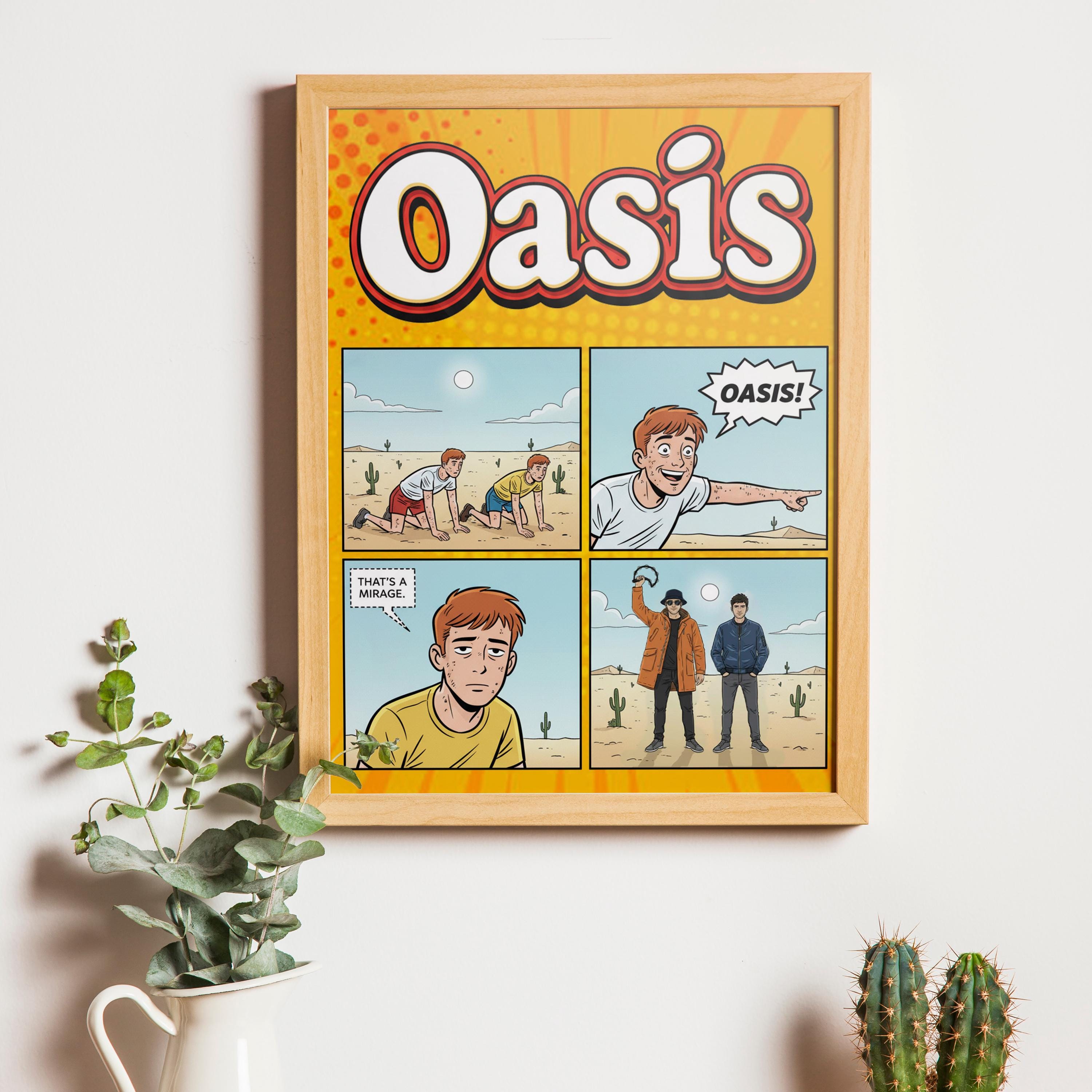 Oasis poster - Etsy 日本